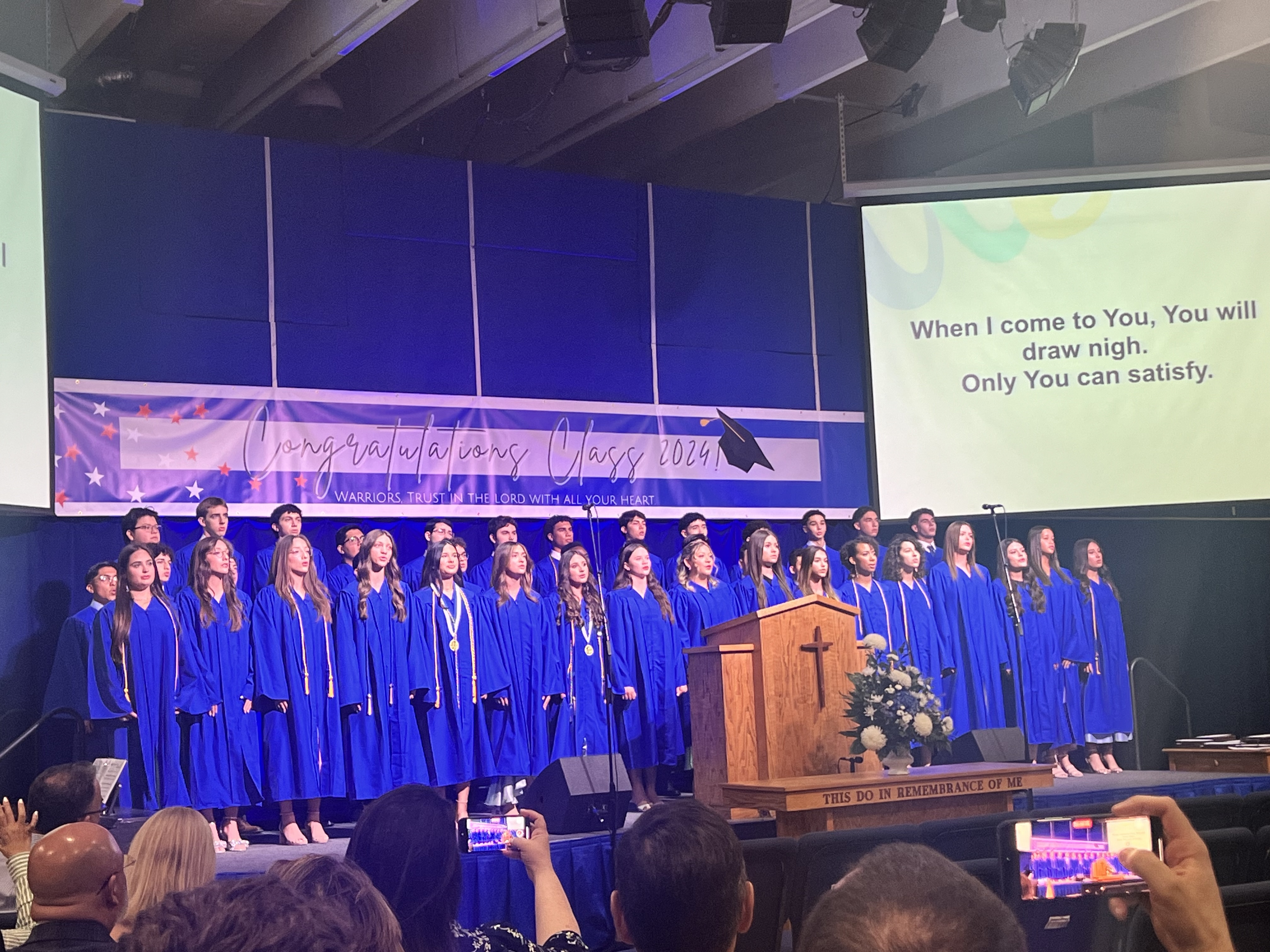 Class of 2024 Baccalaureate Service